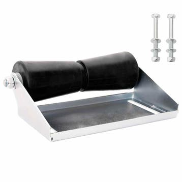 vidaXL Boot Trailer Roller met Beugel 30,5 cm Gegalvaniseerd, Watersport en Boten, Verzenden, Nieuw