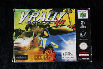 V-Rally Edition 99 Nintendo 64 Boxed PAL, Games en Spelcomputers, Games | Nintendo 64, Verzenden, Nieuw