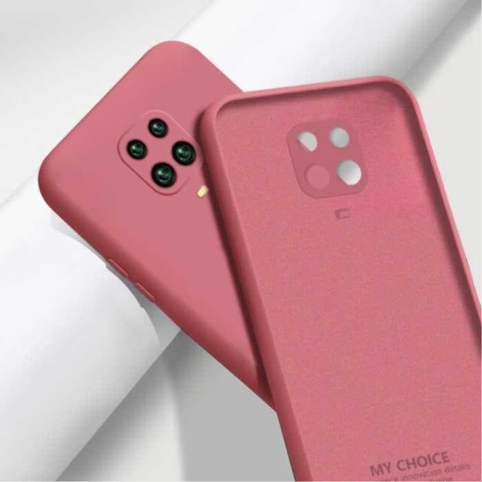 Xiaomi Redmi Note 8 Pro Square Silicone Hoesje - Zachte, Télécoms, Téléphonie mobile | Housses, Coques & Façades | Marques Autre