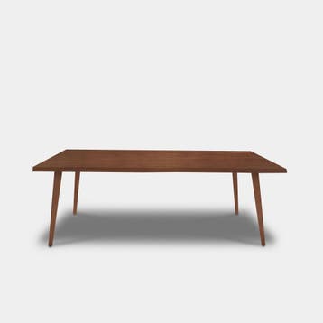 Tafel Boomstam Eikenhout  Konisch  220x100, Huis en Inrichting, Tafels | Eettafels, Nieuw