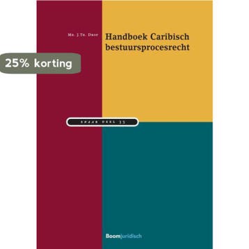 Handboek Caribisch bestuursprocesrecht / Studiereeks, Verzenden, Zo goed als nieuw, Johannes Drop