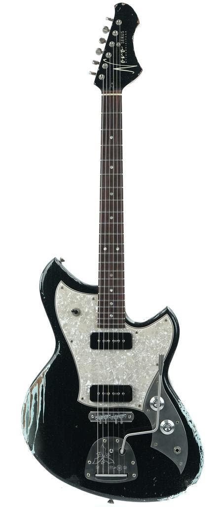 Novo Serus J Starry Night over Sonic Blue, Musique & Instruments, Instruments à corde | Guitares | Électriques, Envoi