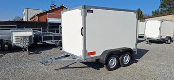 Gesloten aanhangwagen 250x150x150 dubbel as, Ophalen, Nieuw