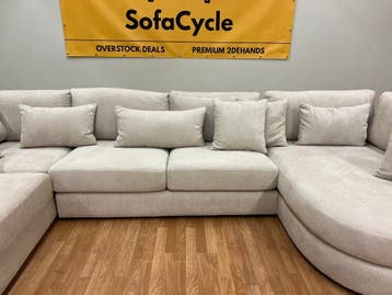 OVERSTOCK DEALS SofaCycle - Grote u-zetel (NIEUW), Ophalen of Verzenden, Nieuw