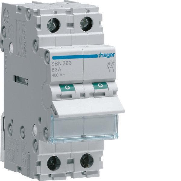 Hager SBN Interrupteur encastré Modulaire - SBN263, Bricolage & Construction, Électricité & Câbles, Envoi