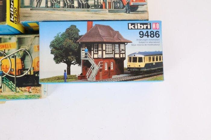Kibri H0 - 9420/9434/9486/9804/9908 - Ensemble de, Hobby & Loisirs créatifs, Trains miniatures | HO