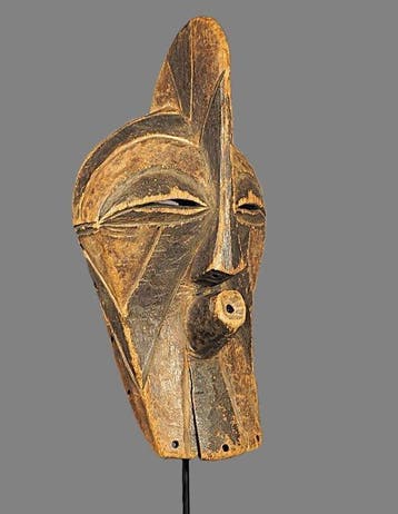 Inwijdingsmasker. - Kifwebe. - Songye - DR Congo, Antiek en Kunst