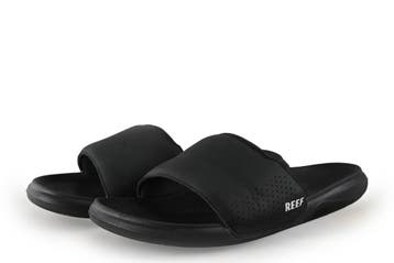 Reef Slippers in maat 45 Zwart, Kleding | Heren, Slippers, Verzenden, Zwart, Zo goed als nieuw