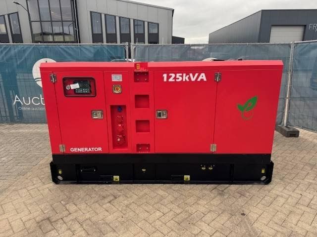 Veiling: Generator Ricardo GF2-W125 Diesel 125kVA 2026 Nieuw, Zakelijke goederen, Machines en Bouw | Aggregaten, Ophalen