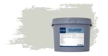 Wixx Isolerende Muurverf Matt RAL 9002 | Grijswit 10L, Verzenden, Nieuw