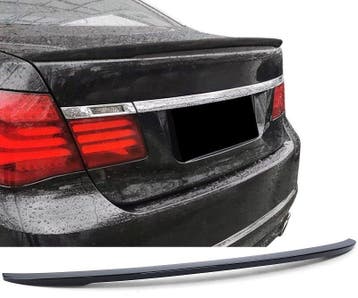 Kofferklep Spoiler Glans Zwart BMW 7 Serie F01 F02 B4621, Nieuw, Achter, BMW
