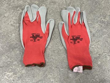 Veiling - 36x Securx werkhandschoenen SL Grip maat 9, Tuin en Terras, Nieuw