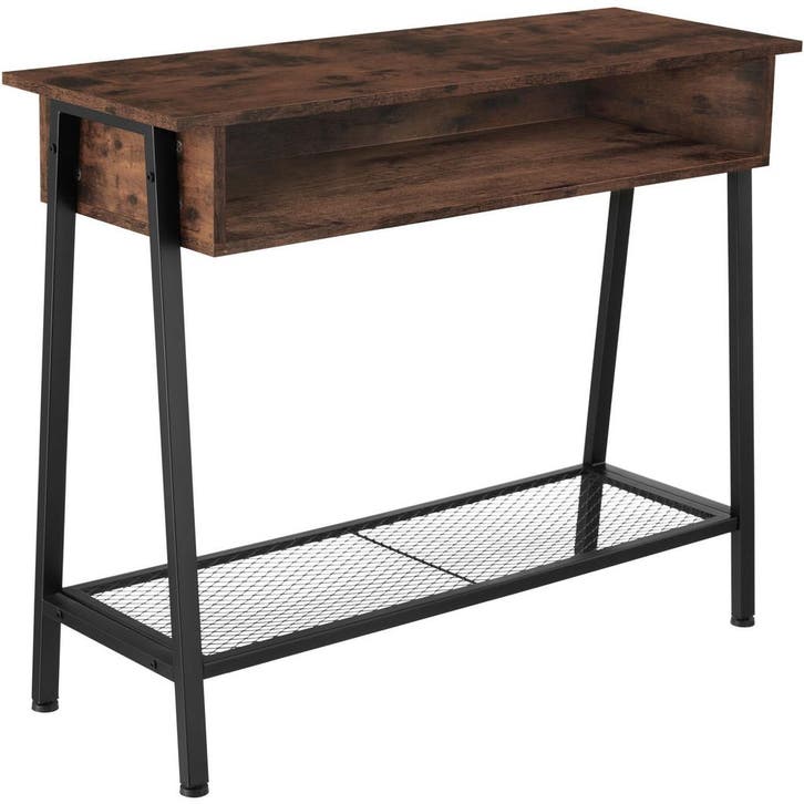 tectake Consoletafel Tralee 100x35x80,5cm - Industrieel hout, Maison & Meubles, Tables | Tables d'appoint, Envoi