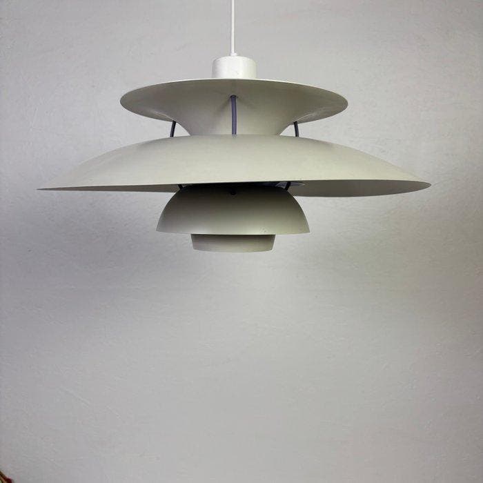 Louis Poulsen - Plafondlamp - PH5 - Metaal, Antiquités & Art, Antiquités | Éclairage