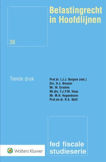 Belastingrecht in Hoofdlijnen 9789013159226, Verzenden, Gelezen