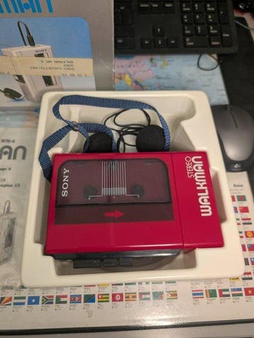 Sony - WM-4 Portable Stereo Cassette Player Walkman