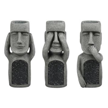Paaseiland Standbeeld - Tuin Decor Ornament Hars Sculptuur, Verzenden, Nieuw