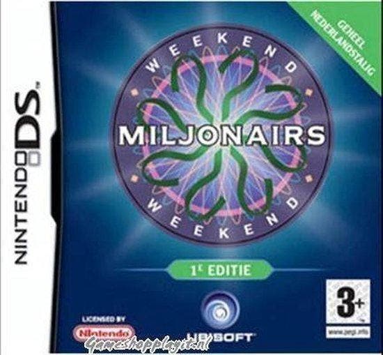 Weekend Miljonairs 1e Editie [Nintendo DS], Games en Spelcomputers, Games | Nintendo DS, Verzenden