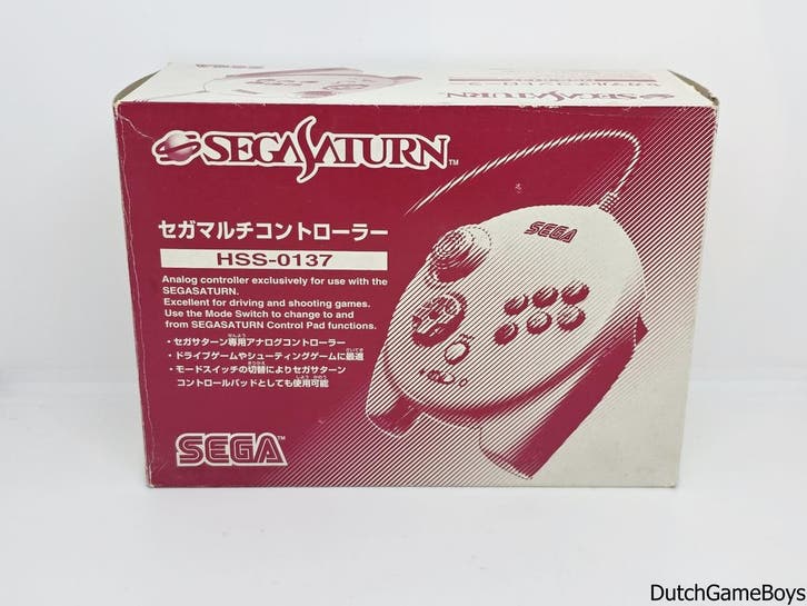 Sega Saturn - 3D Controller - Japan - Boxed, Consoles de jeu & Jeux vidéo, Consoles de jeu | Sega, Envoi