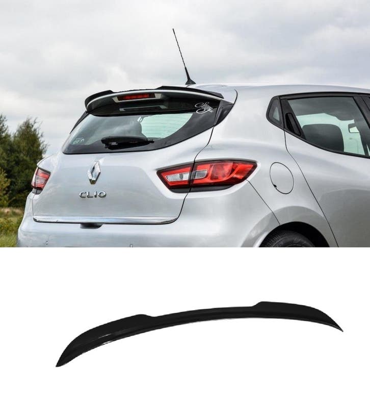 Achterspoiler | Renault Clio MK4 2012-2019 | Glanzend zwart, Autos : Pièces & Accessoires, Carrosserie & Tôlerie, Envoi