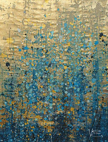 Violeta Endo - Blue Fiesta. XXL