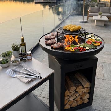 ASH Brasa BBQ zwart, Tuin en Terras, Verzenden, Nieuw