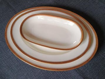 KPM Krister - Tafelservies (21) - Bordo oro - Goud,