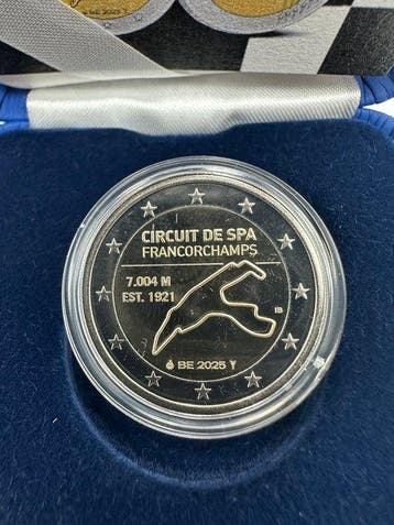 België. 2 Euro 2025/2026 Circuit de Spa-Francorchamps +