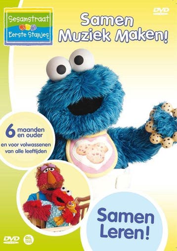 Sesamstraat eerste stapjes samen muziek maken (dvd, Ophalen of Verzenden, Nieuw in verpakking