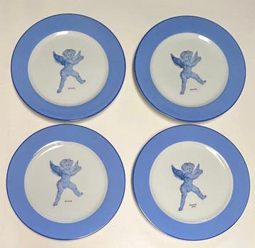 Porcelaine de Limoges - Corneille (1922-2010) - Snijwerk,