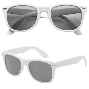 Klassieke Witte Zonnebril - Heren Zonnebril - Dames, Handtassen en Accessoires, Zonnebrillen en Brillen | Dames, Verzenden, Nieuw