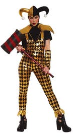 Harlekijn Halloween Kostuum Dames, Verzenden, Nieuw