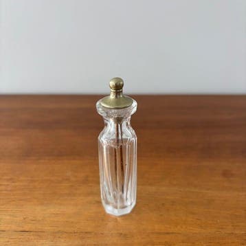 Bouteille de tabac à priser - Cristal