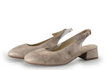 Ara Slingbacks in maat 39 Goud, Overige kleuren, Verzenden, Zo goed als nieuw, Ara
