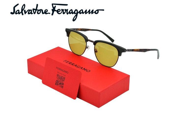 Salvatore Ferragamo - SF307S 302 - Rectangular Acetate Renew, Bijoux, Sacs & Beauté, Lunettes de Soleil & Lunettes | Femmes