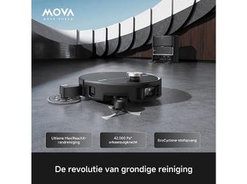 MOVA V70 Ultra Complete Trans - Robotstofzuiger - 40000 Pa, Verzenden