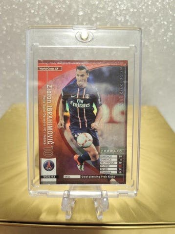 Panini WCF Zlatan Ibrahimovi Foil, Serialized card,, Nieuw