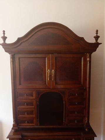 Secretaire - Hout - Bureau van Cabinet, Antiek en Kunst