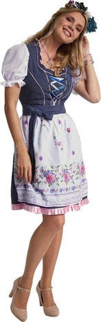 2dekans | dressforfun - Mini-Dirndl Garching model 2 XL -, Ophalen of Verzenden, Nieuw