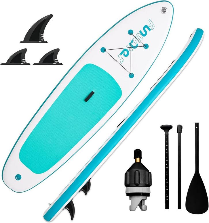 FunWater Stand Up Paddling Board Opblaasbaar SUP-board met p, Huis en Inrichting, Woonaccessoires | Overige, Nieuw, Verzenden