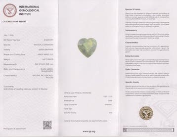 1 pcs Bleu, Vert Saphir - 3.47 ct - International, Handtassen en Accessoires, Nieuw