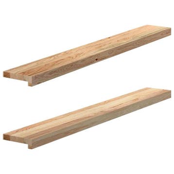 2x Eiken vensterbank 120x15cm | 34% goedkoper | Retour deal, Doe-het-zelf en Bouw, Verzenden, Zo goed als nieuw