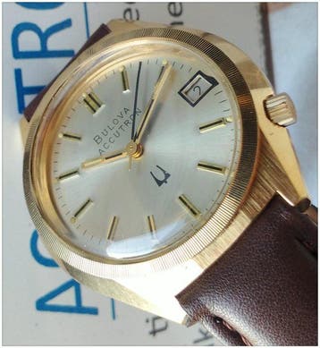 Bulova Accutron 2180-Révisée - Swiss-Made - Zonder, Handtassen en Accessoires, Horloges | Heren, Nieuw