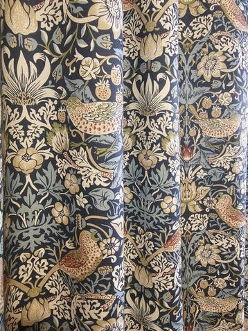 300x280cm! William Morris stof - Exclusieve Artmaison stof