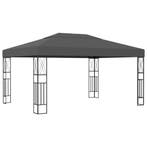vidaXL Prieel 3x4 m stof antraciet, Tuin en Terras, Verzenden, Nieuw