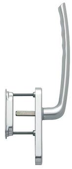 Hoppe Hef/schuifdeurbeslag PC69 aluminium F1, Nieuw