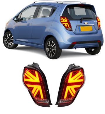 Achterlichten | geschikt voor Chevrolet | Spark 2010-2018 |, Verzenden