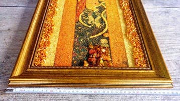 Baltisch barnsteen - Gustav Klimt afbeelding - Barnsteen -
