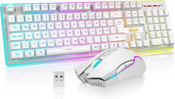 Draadloze Gaming Set QWERTZ | Retour Deal | -34% Korting, Computers en Software, Toetsenborden, Toetsenbord en muis-set, Verzenden