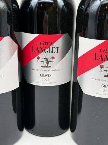 2023 Chateau Langlet - Graves - 3 Magnums (1,5 l), Collections